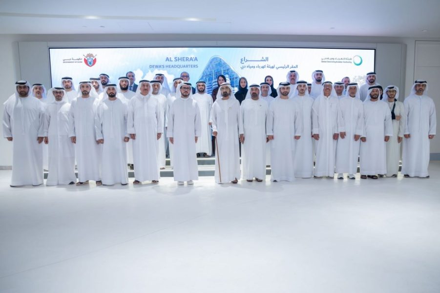 محمد بن راشد يدشّن “الشراع” أكبر وأذكى مبنى حكومي إيجابي الطاقة في العالم
