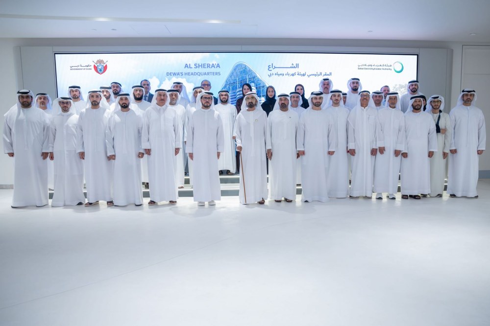 محمد بن راشد يدشّن “الشراع” أكبر وأذكى مبنى حكومي إيجابي الطاقة في العالم