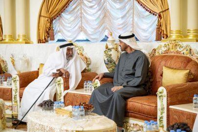 رئيس الدولة يعزي في وفاة آمنة أحمد الظاهري
