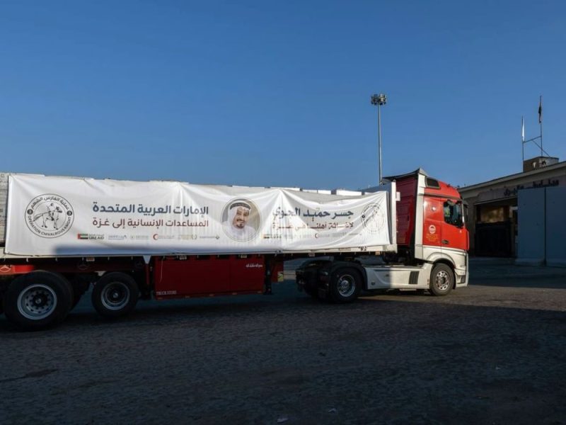 استكمال إدخال مساعدات “جسر حميد الجوي” إلى غزة ضمن عملية “الفارس الشهم 3”