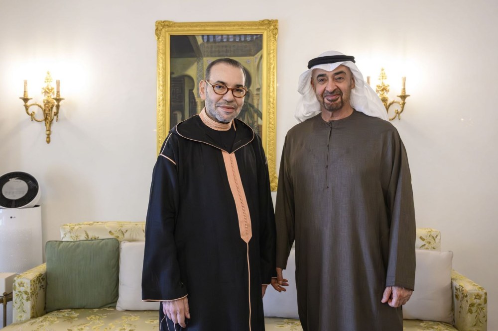 رئيس الدولة والملك محمد السادس يبحثان العلاقات الأخوية ومختلف جوانب التعاون والعمل المشترك