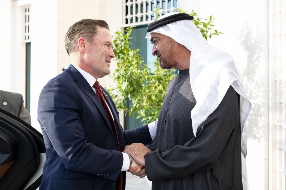 رئيس الدولة يبحث مع المندوب الأميركي لدى الأمم المتحدة تعزيز العلاقات الإستراتيجية بين البلدين