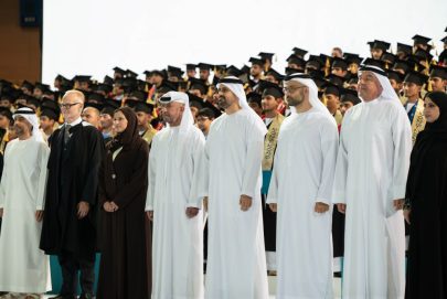 تحت رعاية منصور بن زايد.. ذياب بن محمد بن زايد يشهد حفل تخريج الدفعة الـ19 من طلبة مدارس الإمارات الوطنية في مجمّعي أبوظبي ومدينة محمد بن زايد