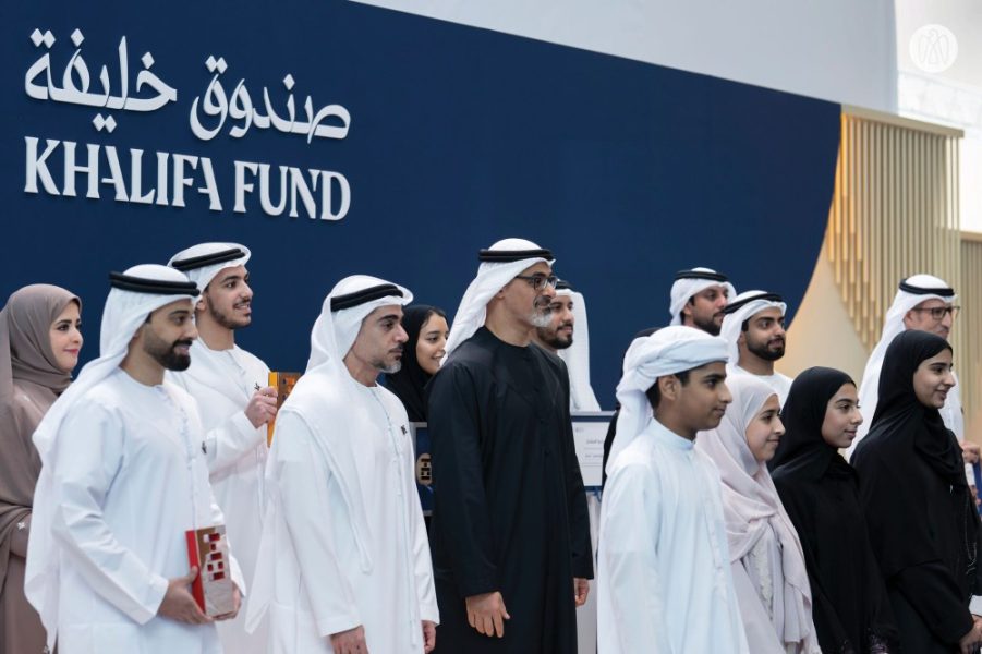 خالد بن محمد بن زايد يلتقي الفائزين بجوائز النسخة الثانية من “مسابقة صندوق خليفة لريادة الأعمال”