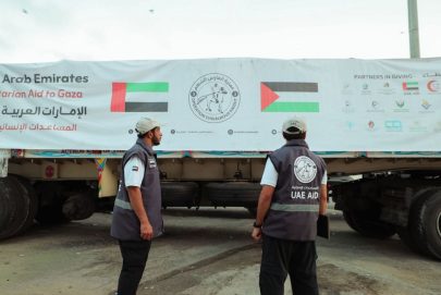 دخول 5 قوافل مساعدات إماراتية إلى قطاع غزة تحمل 938 طناً من المساعدات الإنسانية