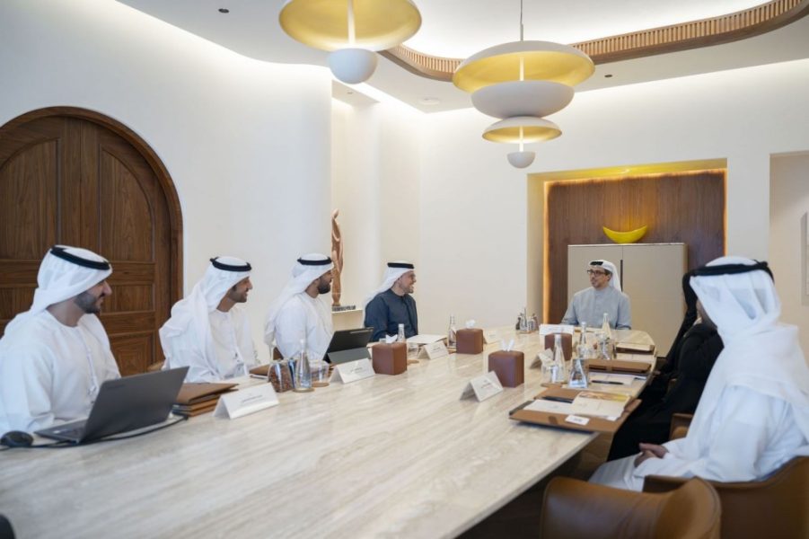 منصور بن زايد يترأس الاجتماع الأول لمجلس إدارة هيئة أبوظبي للزراعة والسلامة الغذائية بتشكيله الجديد