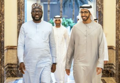 شخبوط بن نهيان يستقبل الممثل السامي لمفوضية الاتحاد الأفريقي لمالي ومنطقة الساحل