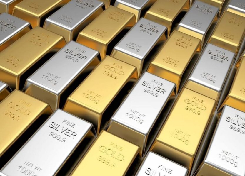 ارتفاع أسعار الذهب وتباين المعادن النفيسة الأخرى