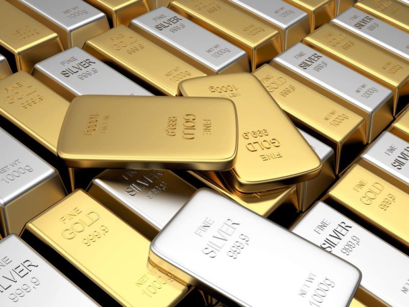 ارتفاع الذهب والمعادن النفيسة الأخرى مع تراجع الدولار