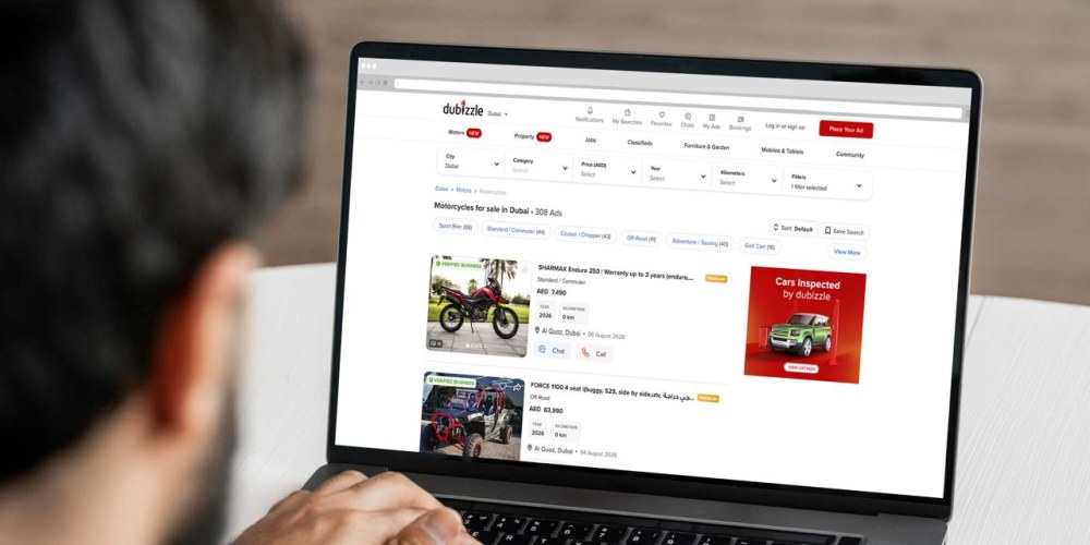 بيانات «دوبيزل»: التنقل اليومي والمغامرات يدفعان نمو سوق الدراجات النارية في دولة الإمارات