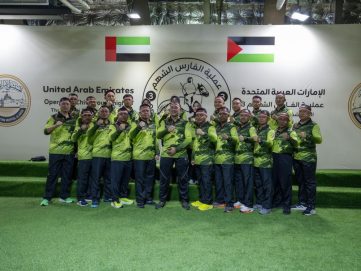 المستشفى الإماراتي العائم في العريش يحتفل بالذكرى الـ 81 لاستقلال إندونيسيا