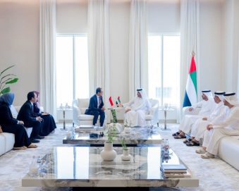 النائب العام للاتحاد يستقبل السفير الإندونيسي لدى الدولة