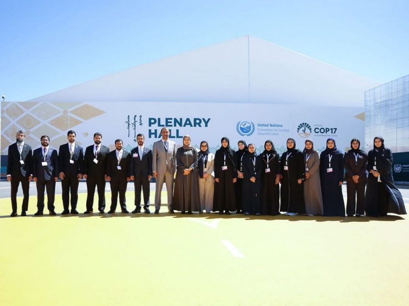 الإمارات تستعرض ريادتها العالمية في إدارة الأراضي وتمويل المناخ والأمن المائي في مؤتمر COP17