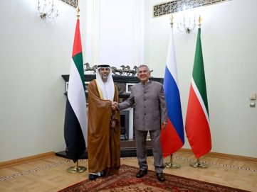 ‏نيابة عن رئيس الدولة.. سهيل المزروعي يشارك في معرض ومؤتمر قازان للنفط والغاز في تتارستان الروسية