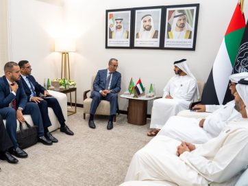 زايد بن حمد آل نهيان والمدير العام للأمن الوطني الموريتاني يبحثان التعاون في مكافحة جرائم المخدرات