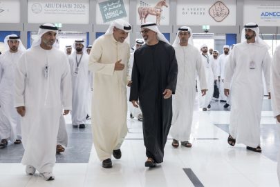 خالد بن محمد بن زايد يزور معرض أبوظبي الدولي للصيد والفروسية 2026