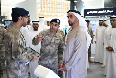 سيف بن زايد يزور منصة شرطة أبوظبي في المعرض الدولي للصيد والفروسية 2026