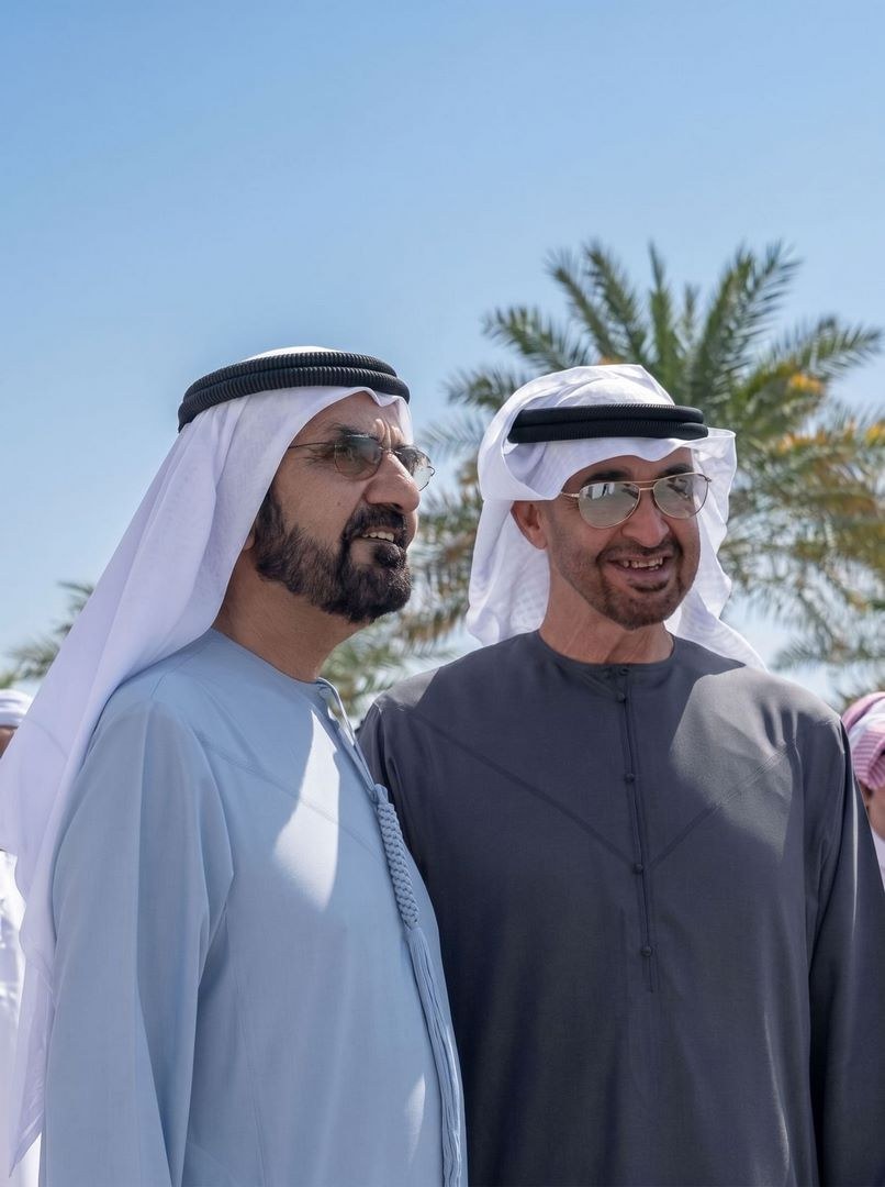 رئيس الدولة لمحمد بن راشد: كل إنجاز إماراتي أنت أساس فيه