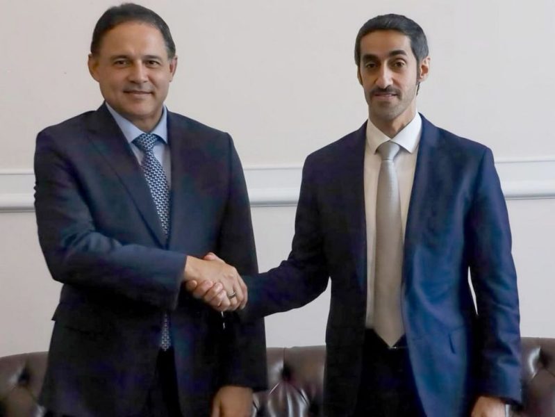 سفير الإمارات يلتقي رئيس الكونجرس الكولومبي