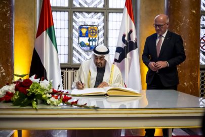 رئيس الدولة يبحث مع عمدة برلين علاقات الصداقة ومختلف جوانب التعاون المشترك