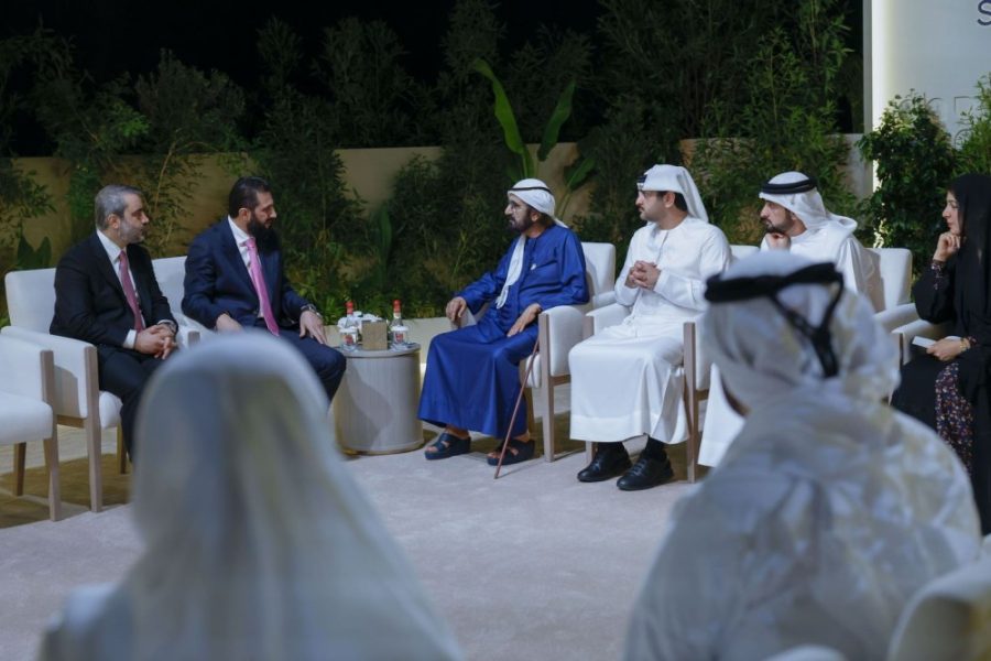 محمد بن راشد والرئيس السوري يبحثان تعزيز العلاقات والتعاون المشترك