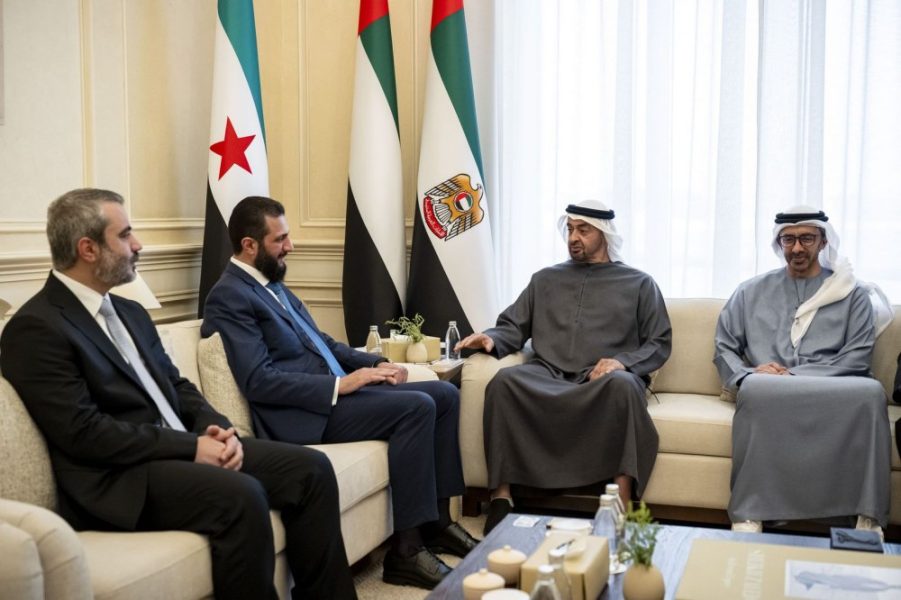 رئيس الدولة والرئيس السوري يبحثان العلاقات الأخوية ومختلف جوانب التعاون بين البلدين
