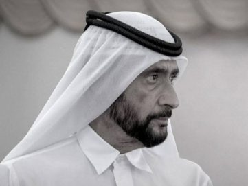 ‏ديوان الرئاسة ينعى الشيخ أحمد بن راشد آل مكتوم