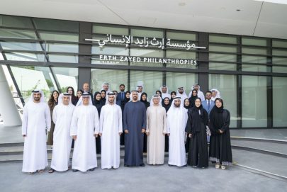 ذياب بن محمد بن زايد يفتتح المقر الرئيسي الجديد لمؤسسة إرث زايد الإنساني في أبوظبي