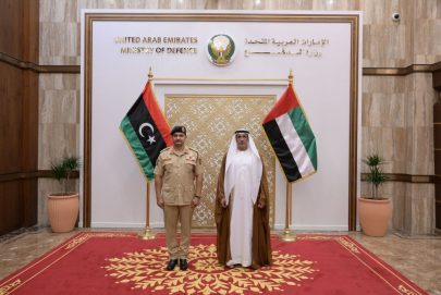 وزير الدولة لشؤون الدفاع يلتقي نائب القائد العام للقوات المسلحة العربية الليبية