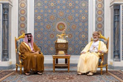 سلطان عُمان يستقبل طحنون بن زايد