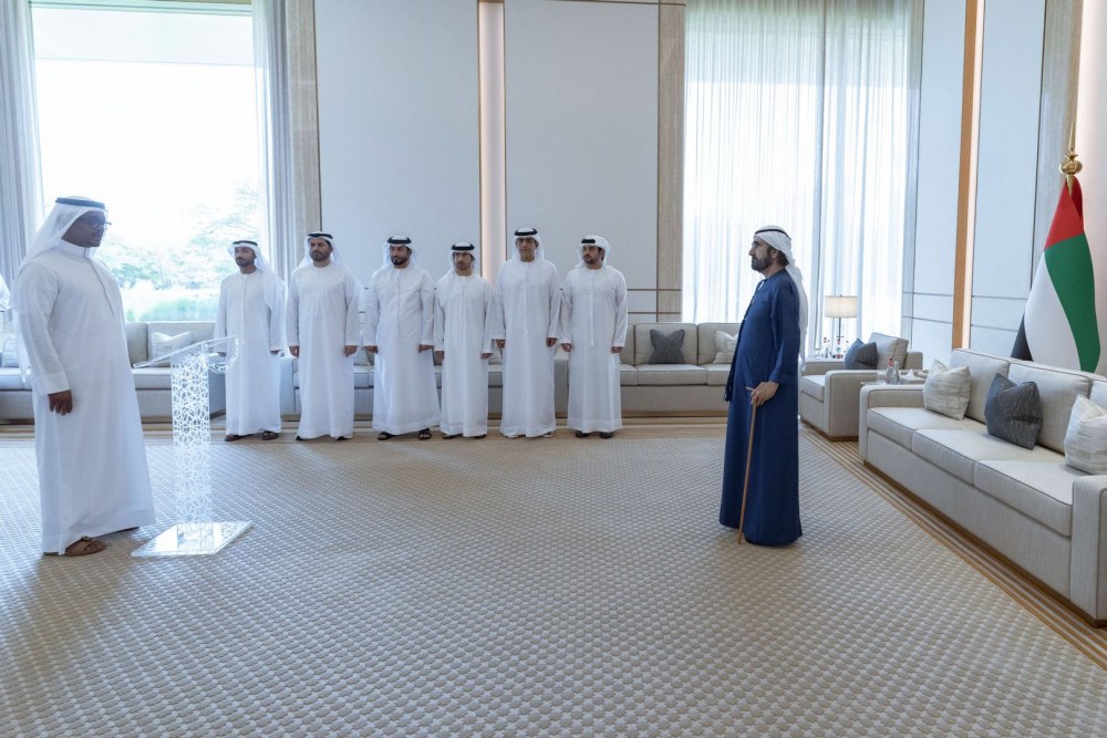 أمام محمد بن راشد..15 مفتشاً قضائياً يؤدون اليمين القانونية