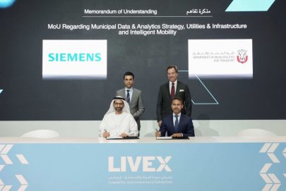شراكة بين دائرة البلديات والنقل و”سيمنس” لتطوير البنية التحتية الرقمية والتنقل الذكي في أبوظبي