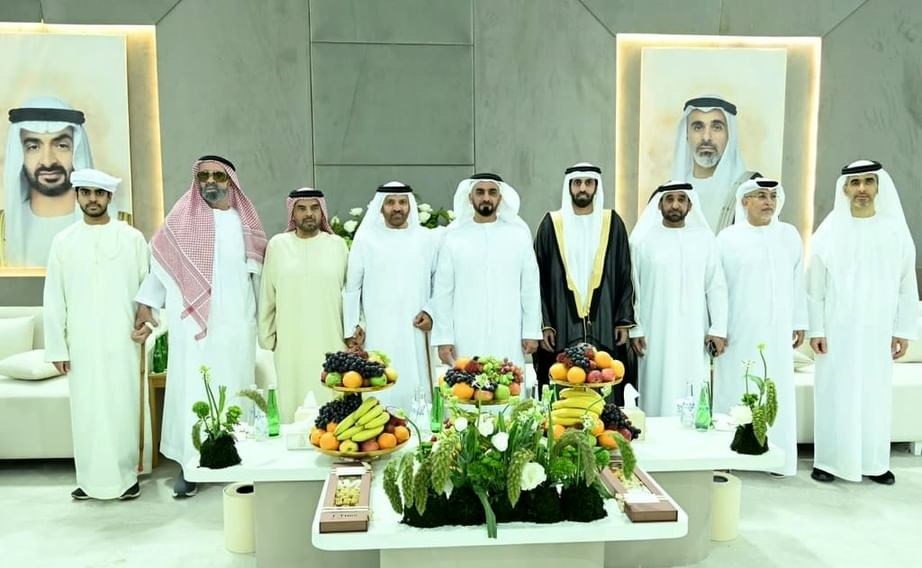 سيف بن زايد يحضر أفراح الخييلي
