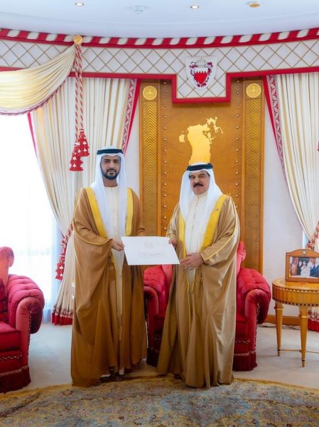 رئيس الدولة يبعث رسالة خطية إلى ملك البحرين تتضمن دعوة لحضور مؤتمر الأمم المتحدة للمياه 2026