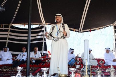 “بيت الشعر” لـ”أبوظبي للتراث” يستقطب زوار معرض الفرس للجديدة بالمغرب