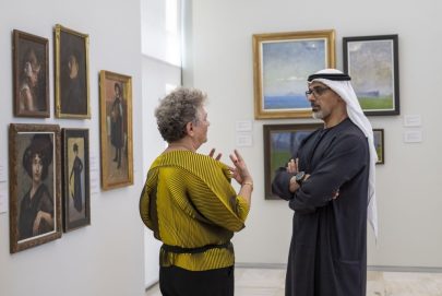ولي عهد أبوظبي يزور المعرض الوطني اليوناني في العاصمة أثينا