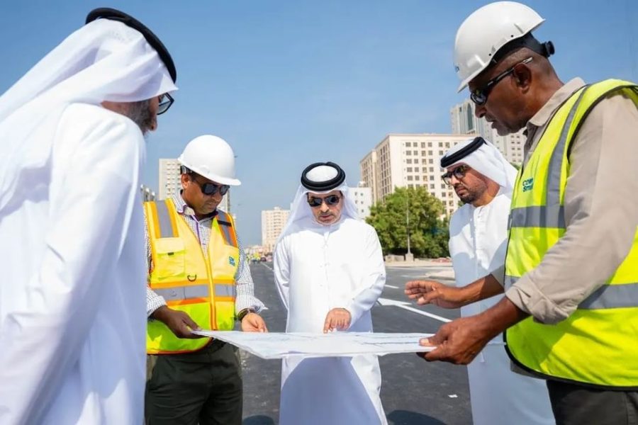 بلدية عجمان تنجز 75% من طرق مركز المدينة و25% من تطوير الحميدية