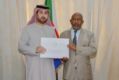 ‏رئيس الدولة يبعث رسالة خطية إلى رئيس القمر المتحدة تتضمن دعوة لحضور مؤتمر الأمم المتحدة للمياه 2026